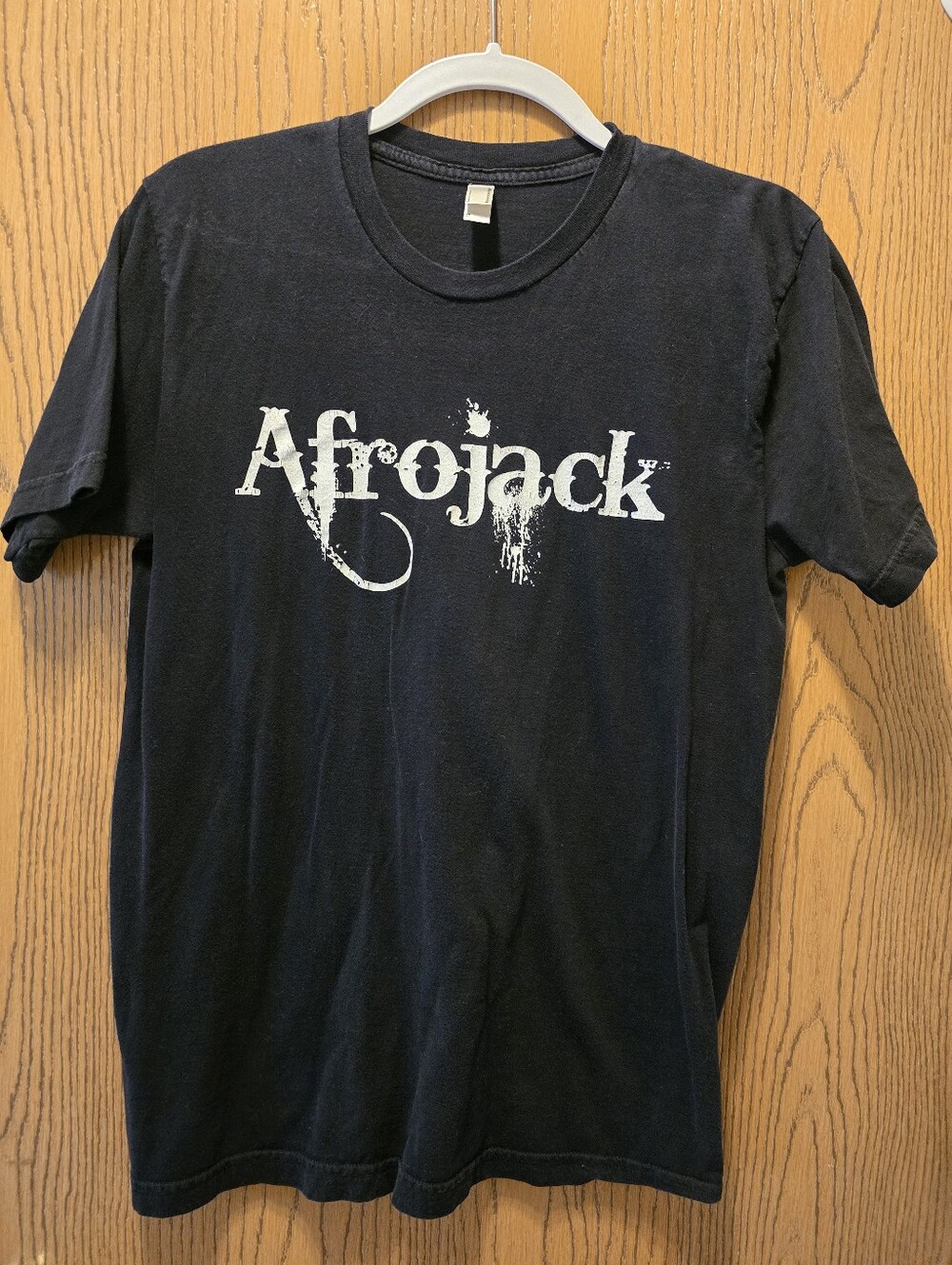 Afrojack XS Nightclub Encore Vegas Black T Shirt Size Medium